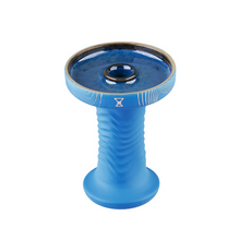 Load image into Gallery viewer, Alpha Hookah Wave Phunnel Blue Series Bowl