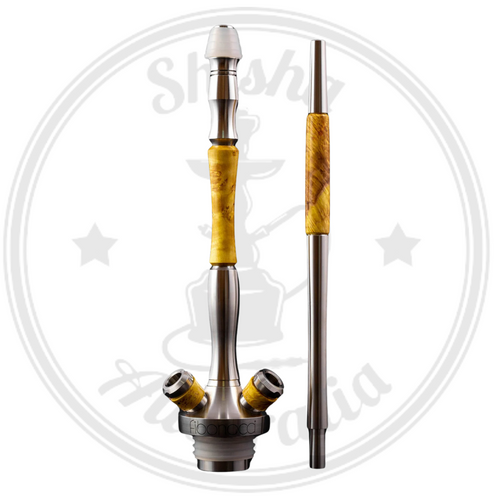 Union Hookah Fibonacci Stabilized Wood
