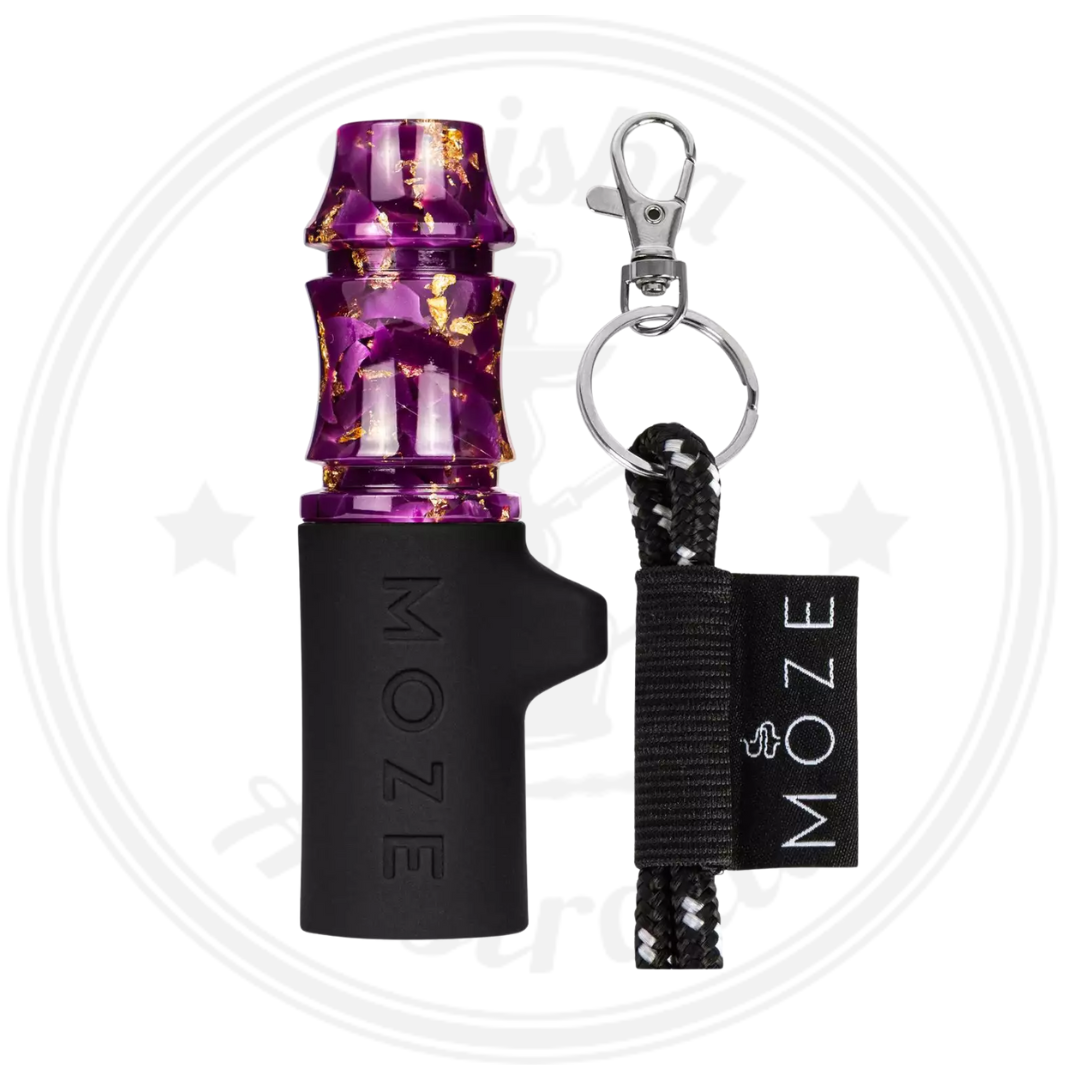 Moze Gold Line Mouth Tip and Lanyard