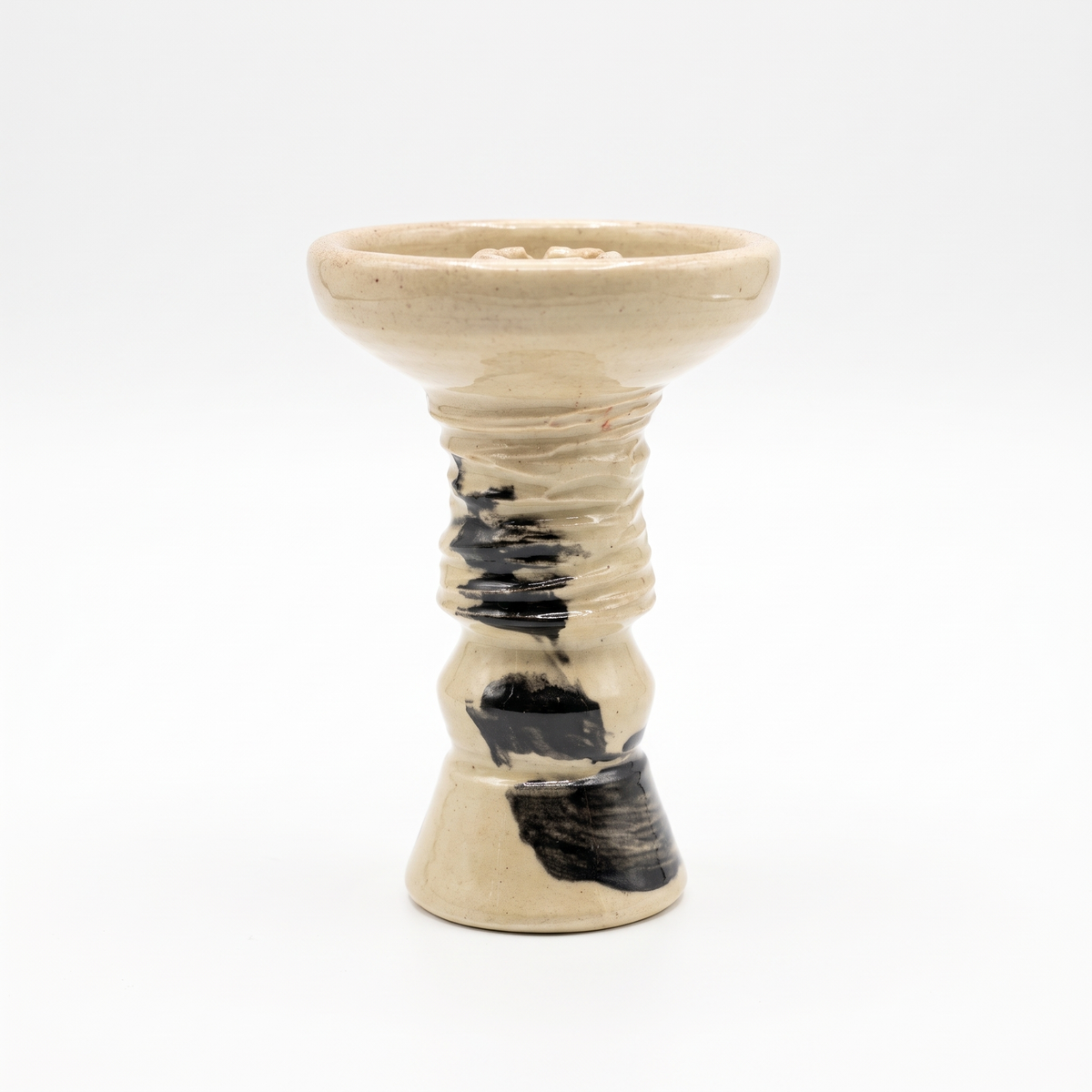 Stone Bowls Black White Samurai