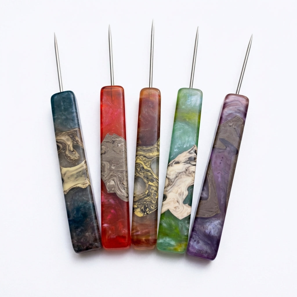 Acrylic Marble Poker