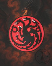 Load image into Gallery viewer, GoT Targaryen Base Mat