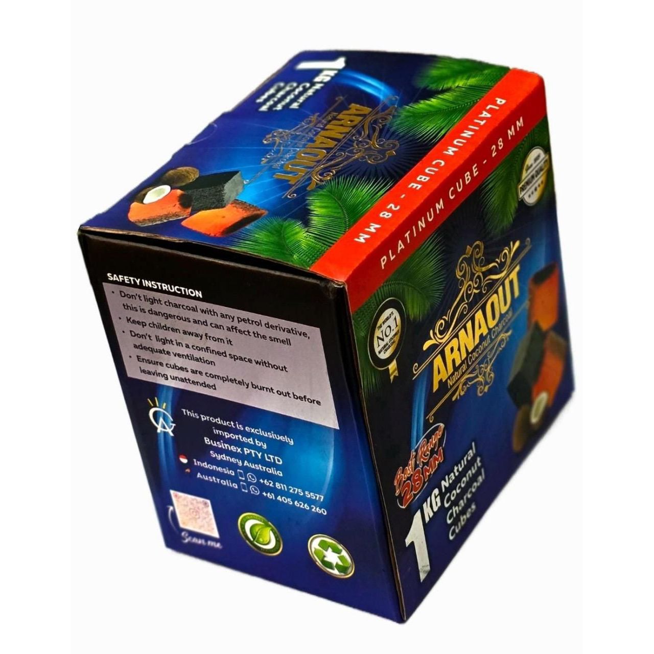 Arnaout 28mm Charcoal 1kg