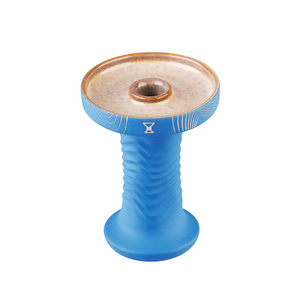 Alpha Hookah Wave Phunnel Blue Series Bowl