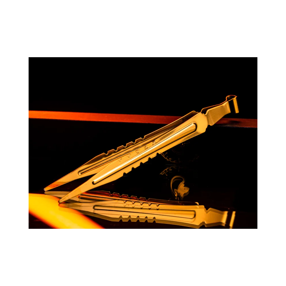 Dschinni Stainless Steel Tongs Gold