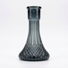 Load image into Gallery viewer, Mini Crystal Cut Shisha Base Midnight