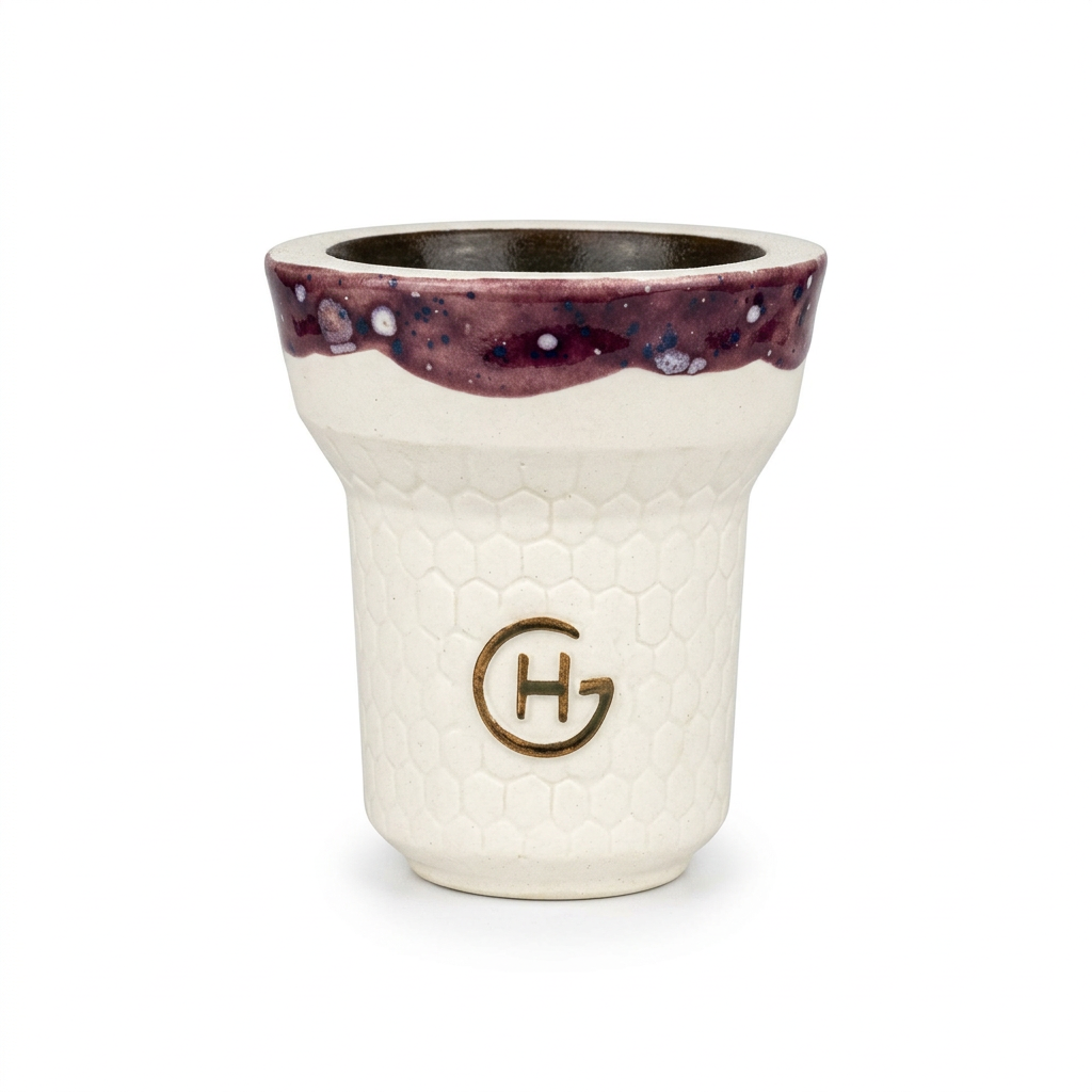 Geometry Honeycomb Shisha Bowl