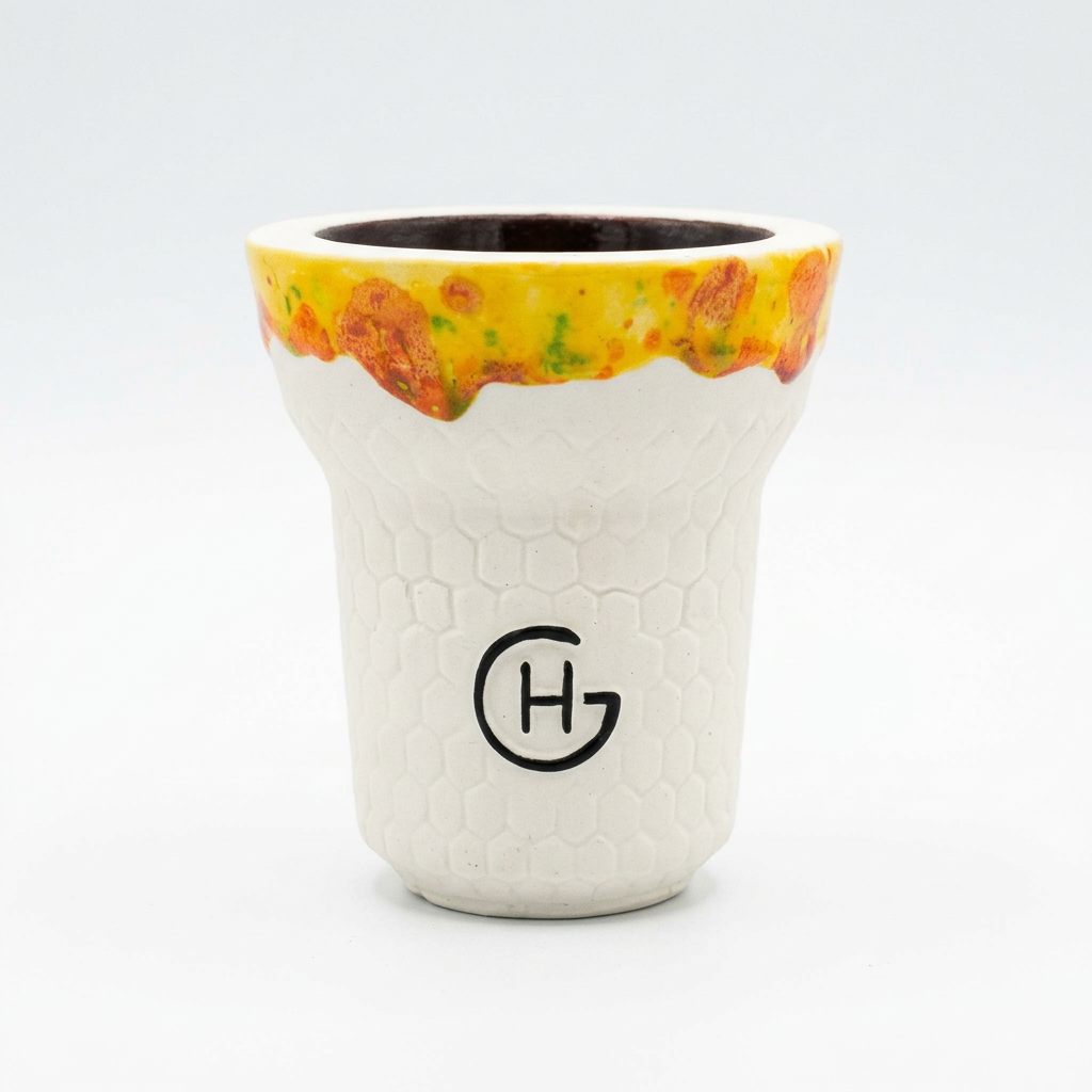 Geometry Honeycomb Shisha Bowl