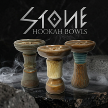 Load image into Gallery viewer, Stone Hookah Bowls - Brown Collection