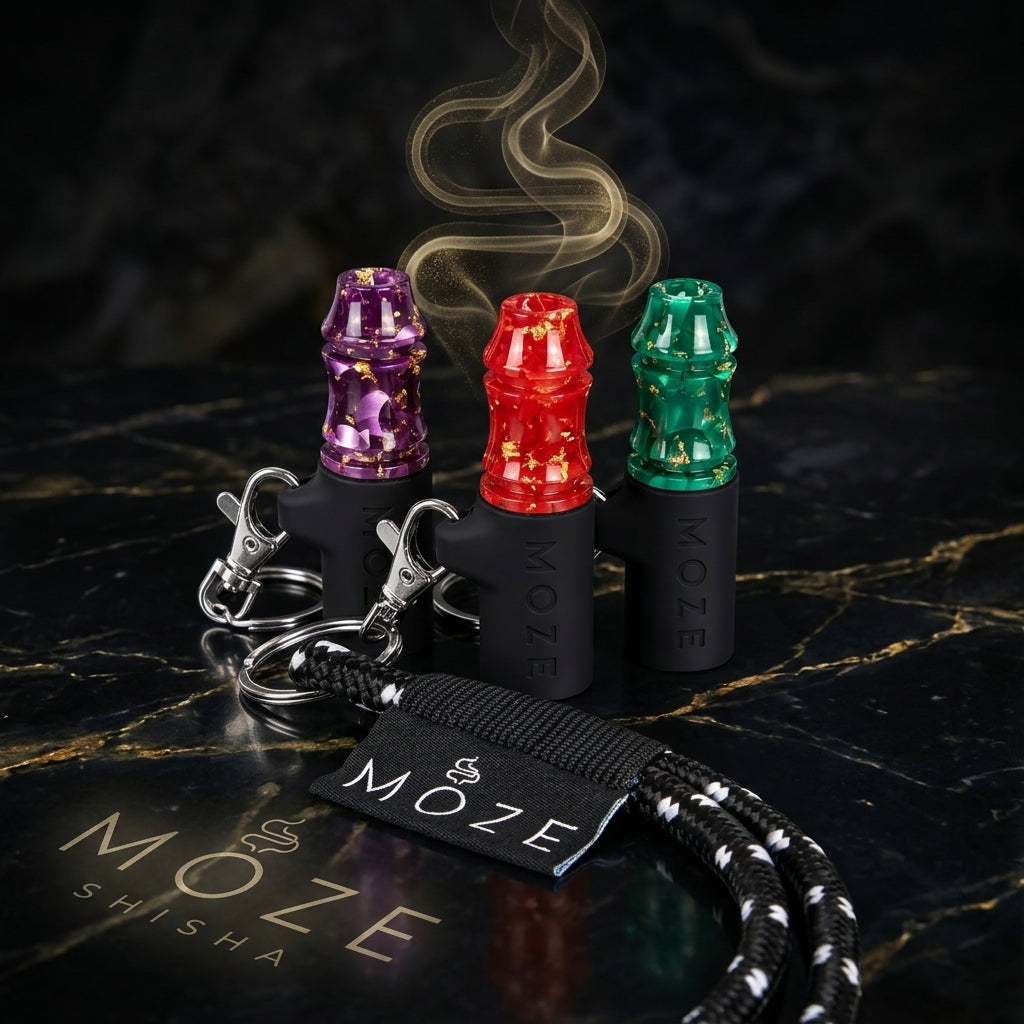 Moze Gold Line Mouth Tip and Lanyard