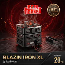 Load image into Gallery viewer, Ozzy Hookah Blazin Iron XL Burner
