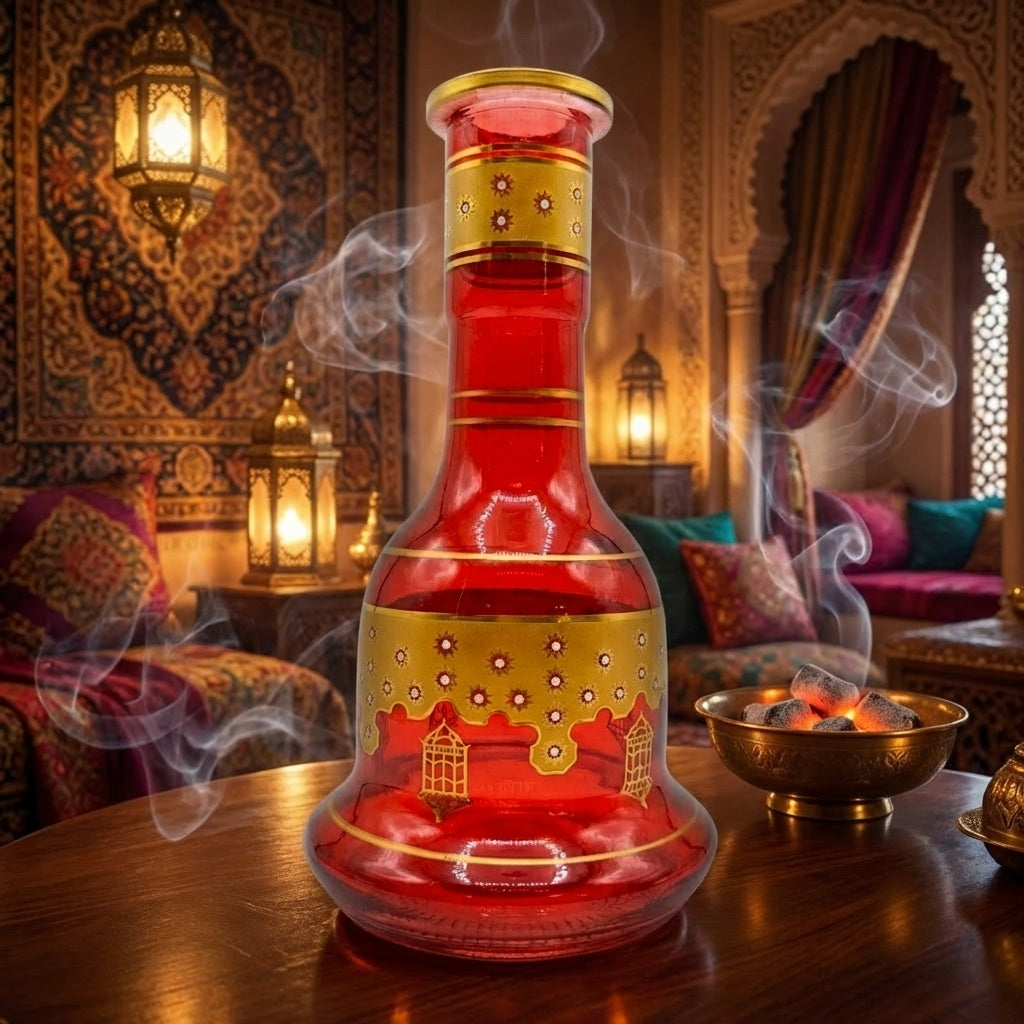 Moonstone Shisha Base Red