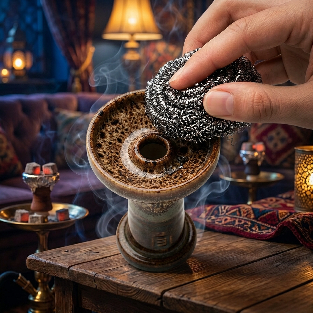 Steel Wool Bowl Cleaner