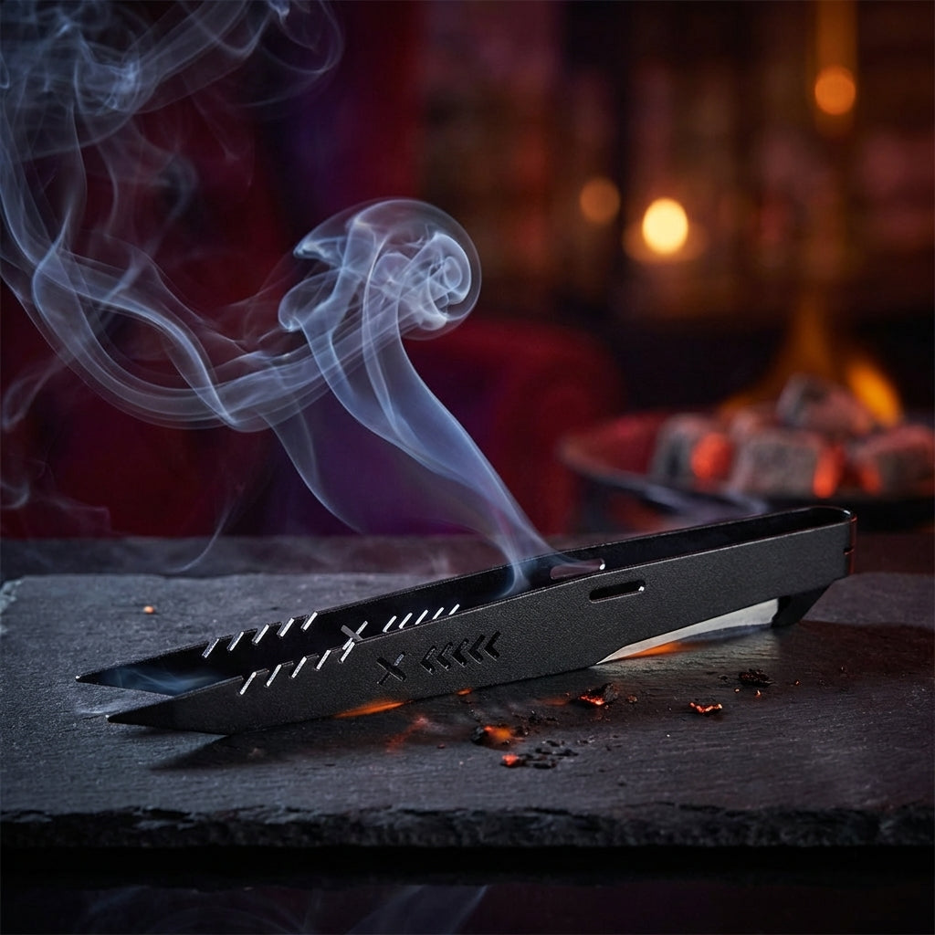 Razor Black Tongs