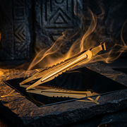 Dschinni Stainless Steel Tongs Gold