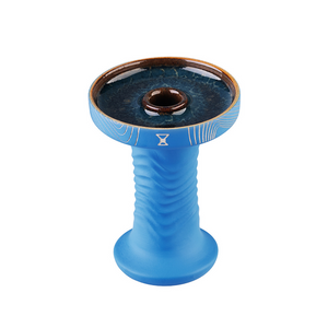 Alpha Hookah Wave Phunnel Blue Series Bowl