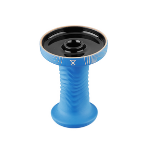 Alpha Hookah Wave Phunnel Blue Series Bowl